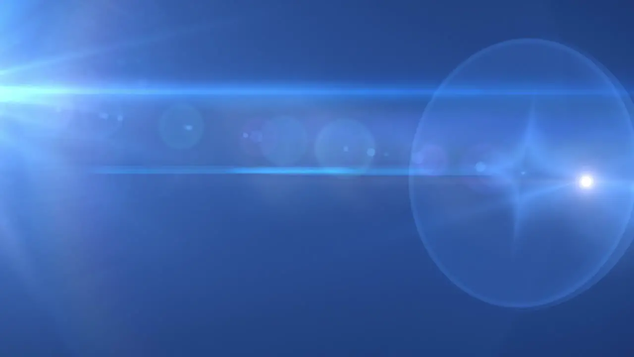 Blue Flares Background