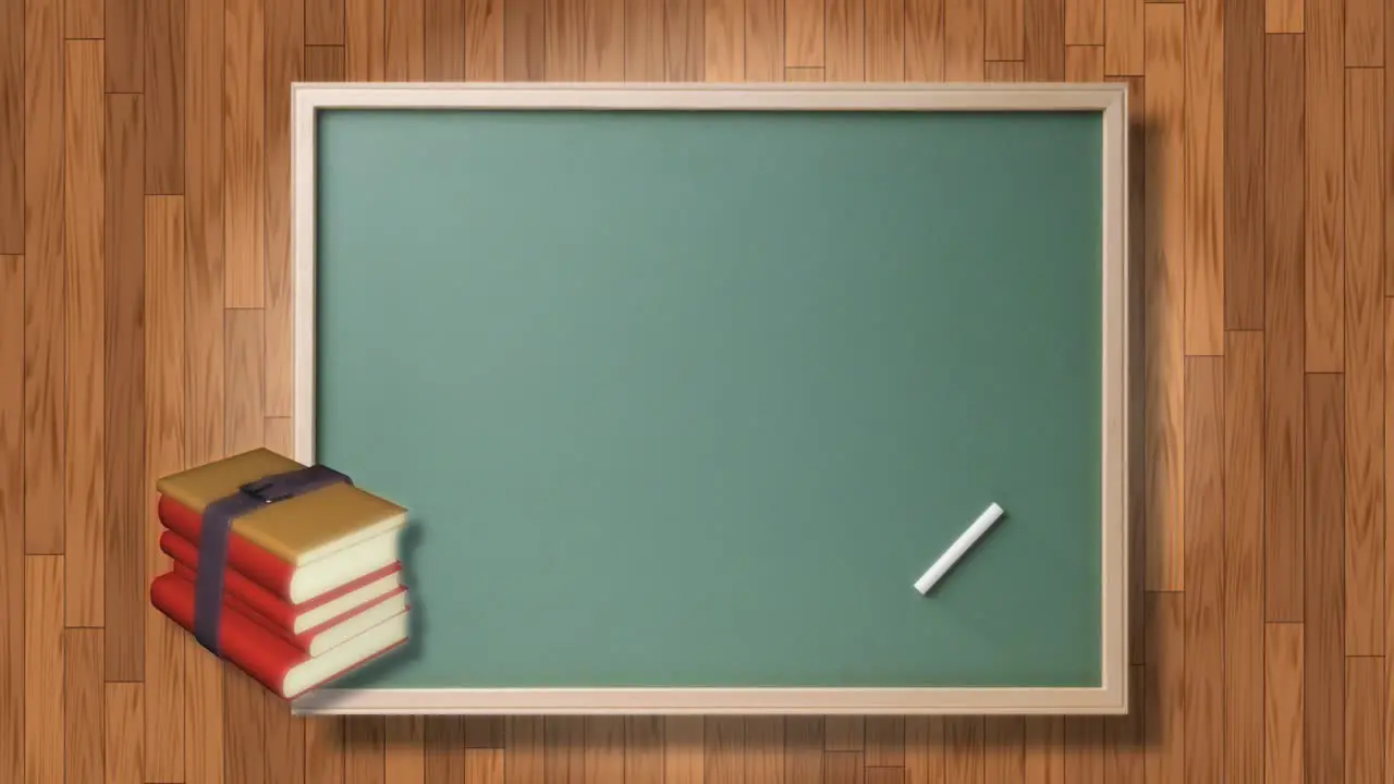 Chalk Board Motion Background