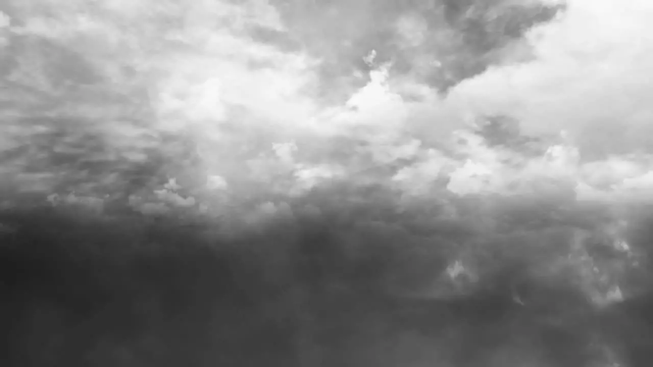 time lapse of thunderstorm on white cloud and dark sky