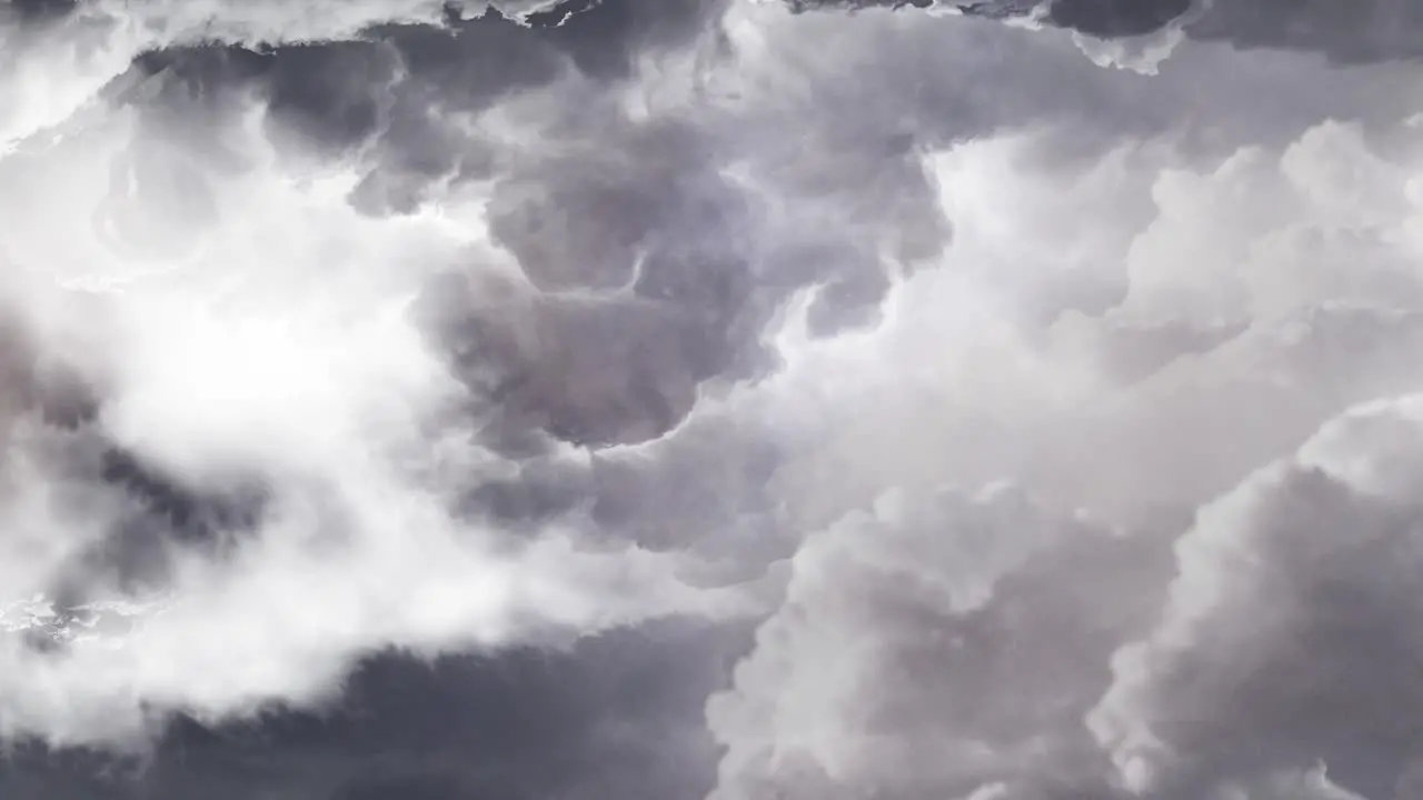 4k view of a thunderstorm that was in the dark sky