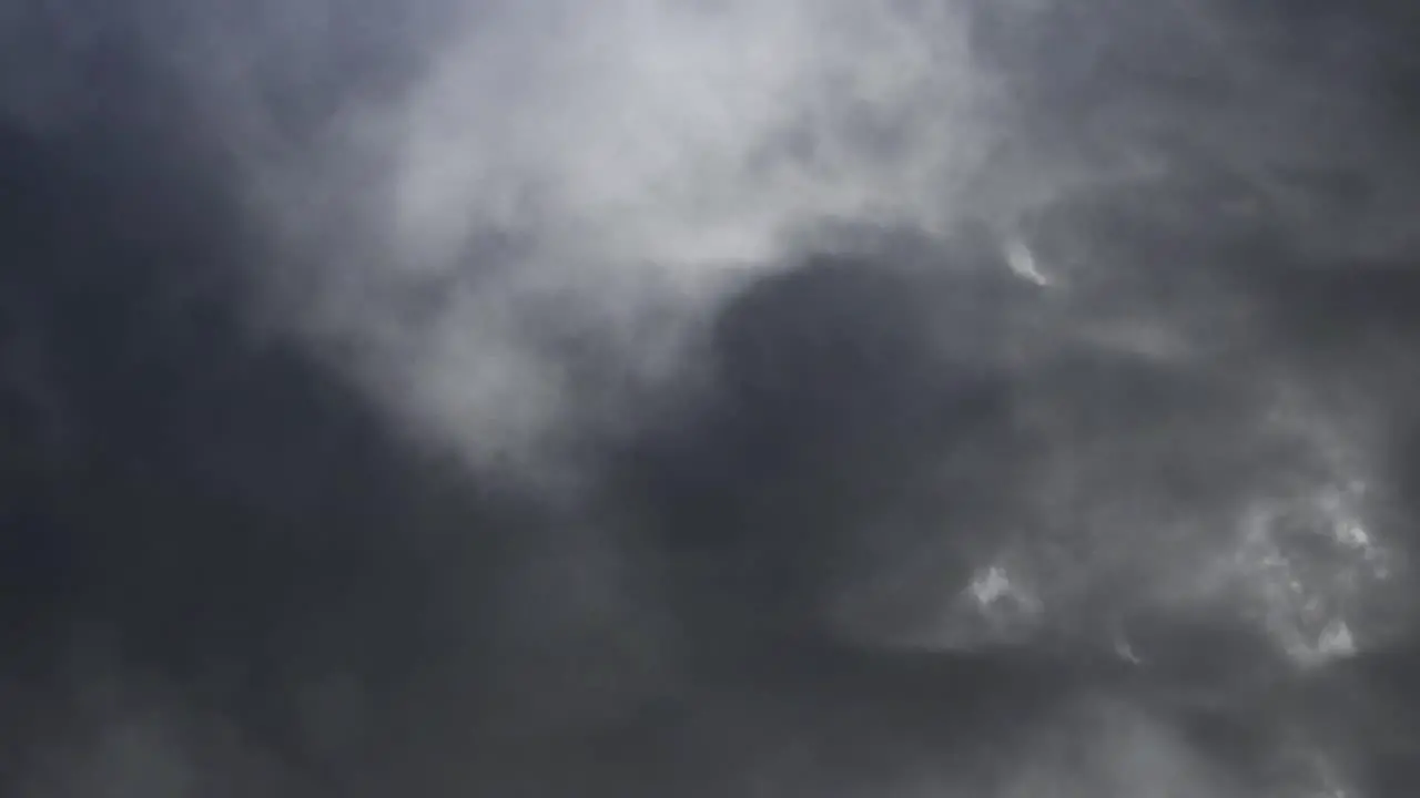 view of Massive thunderstorm moves