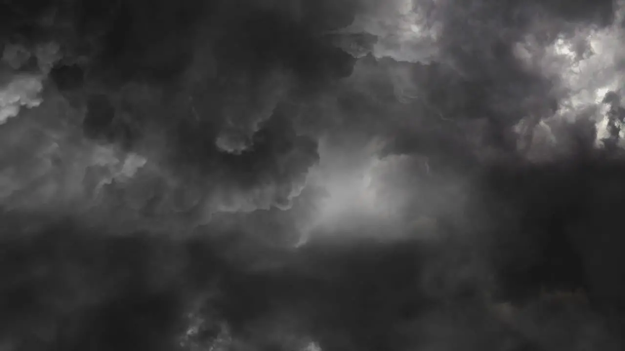 4k Supercell Thunderstorm view video background