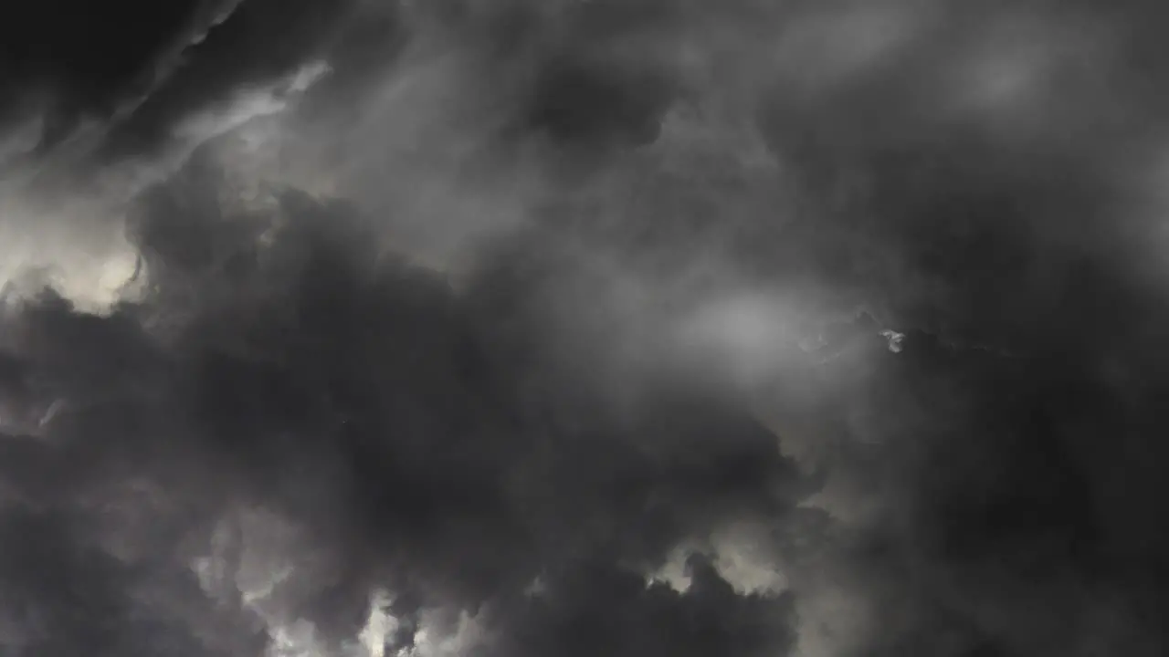 Staccato Lightning From Supercell Thunderstorm video background