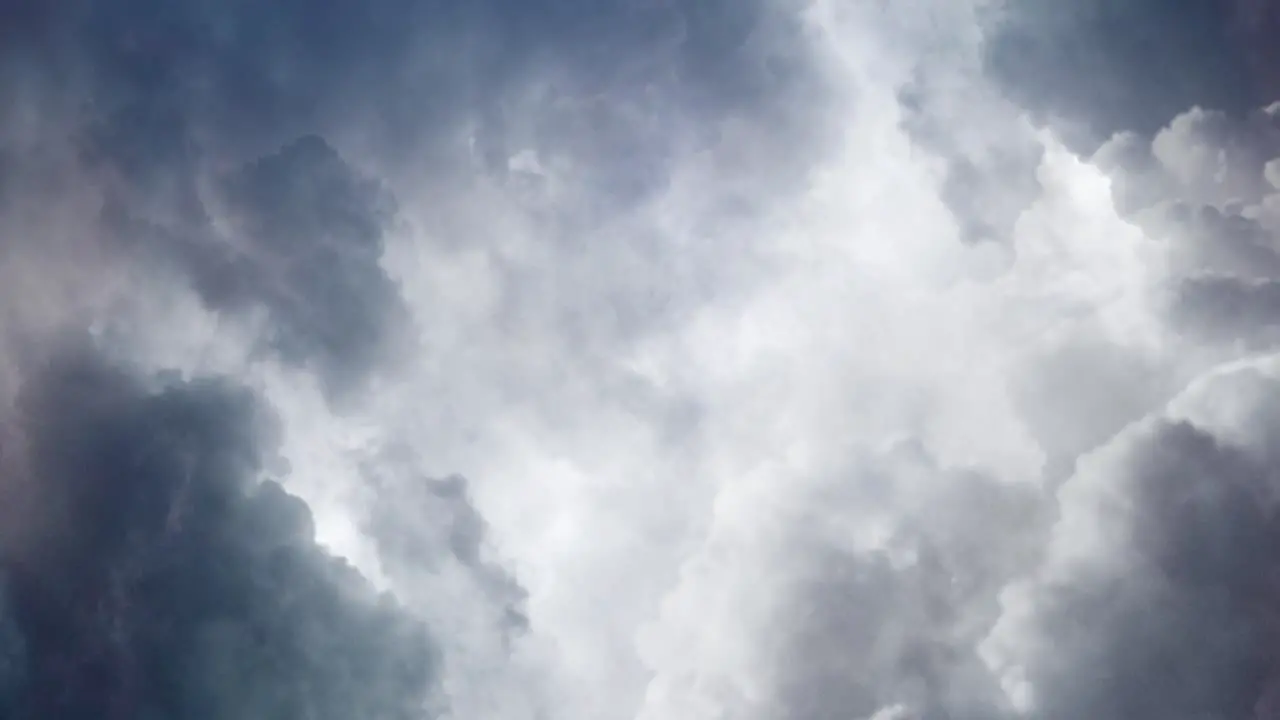 dark clouds and thunderstorm with lightning