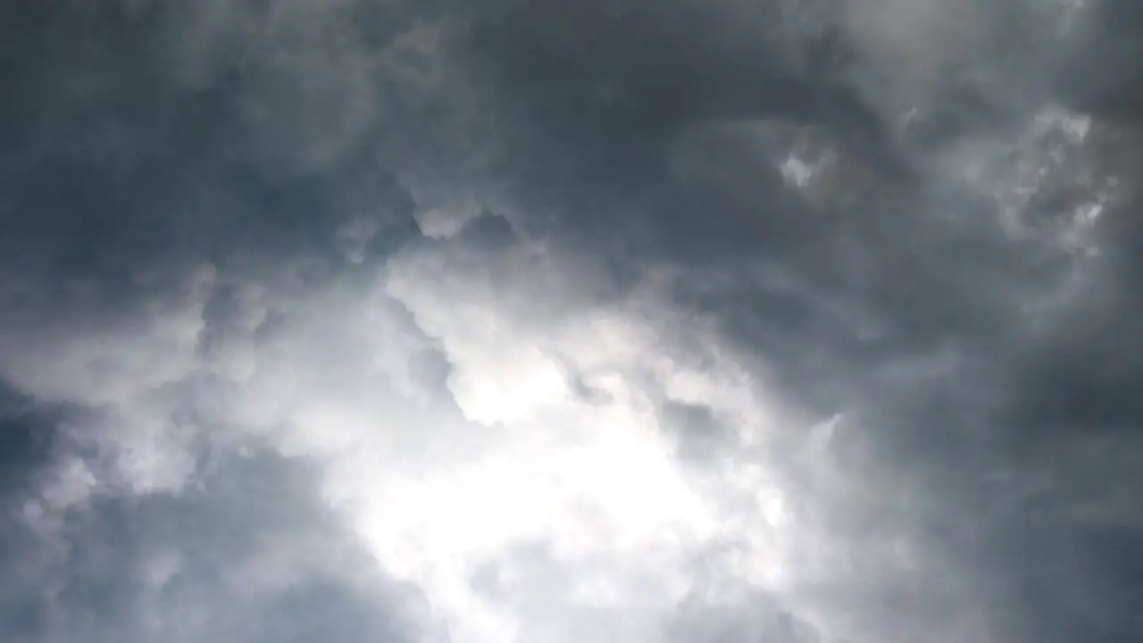 view of a big thunderstorm