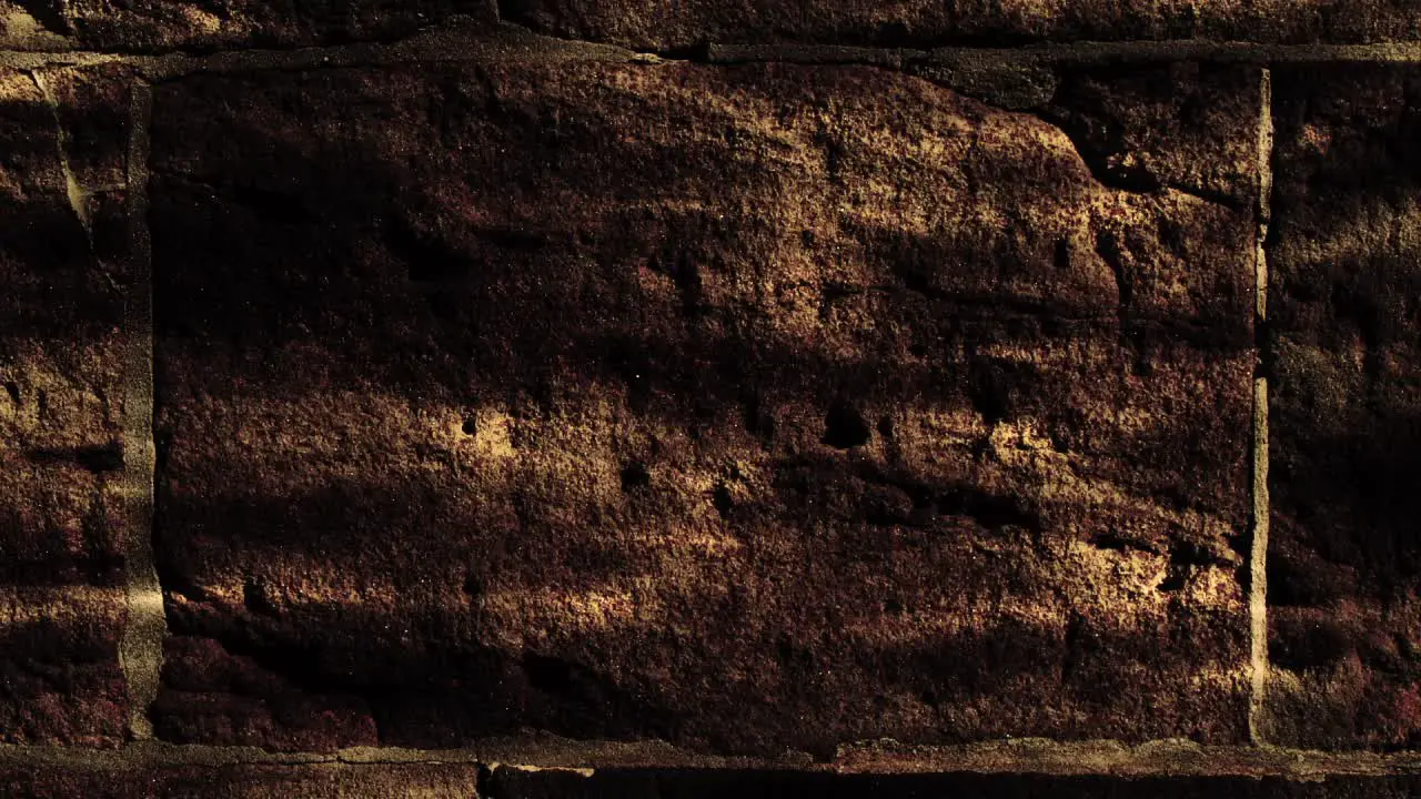 Light on Stone Wall