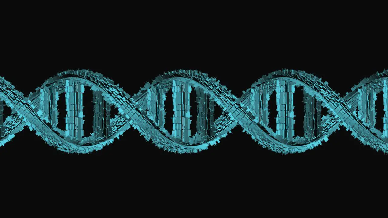 Double Helix DNA Animated Loop