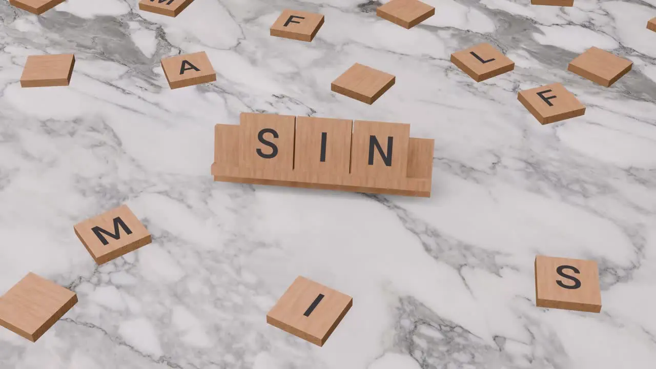 SIN word on scrabble