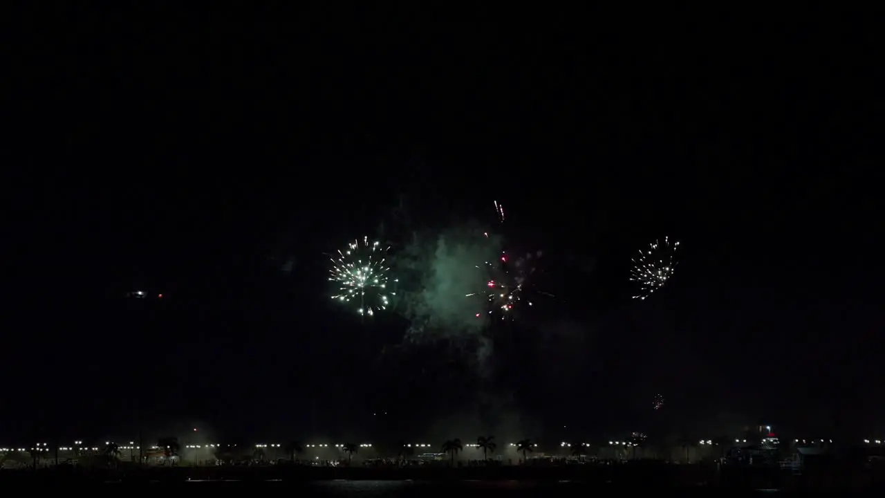 New Year's Eve Fireworks show in Panama City