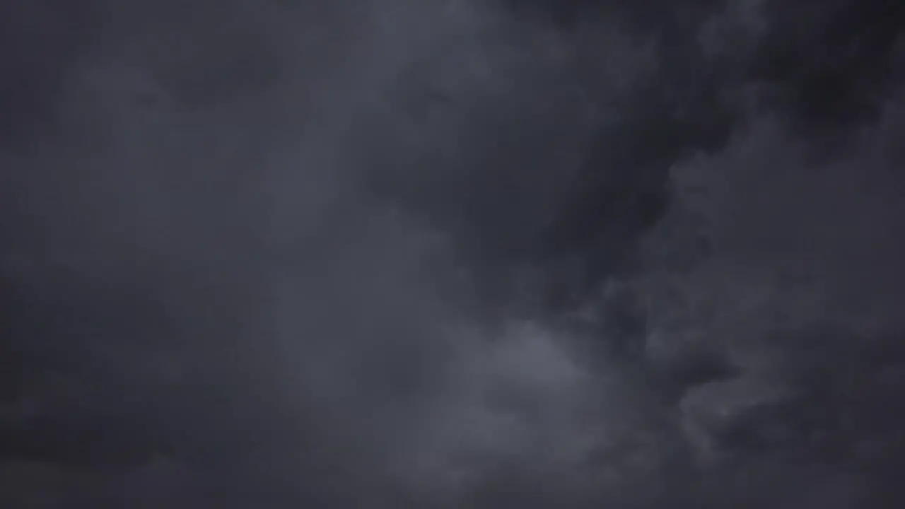 Very dark and ominous storm clouds form in this time lapse shot