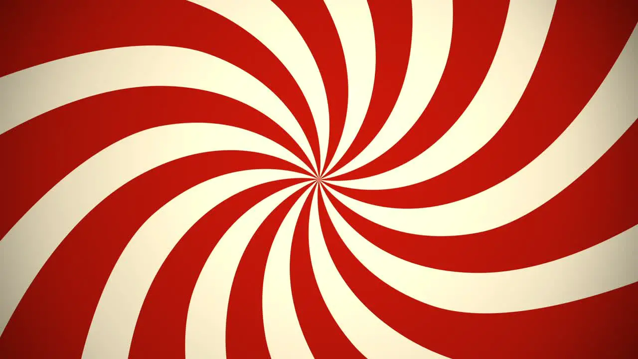 Retro Pinwheel Red