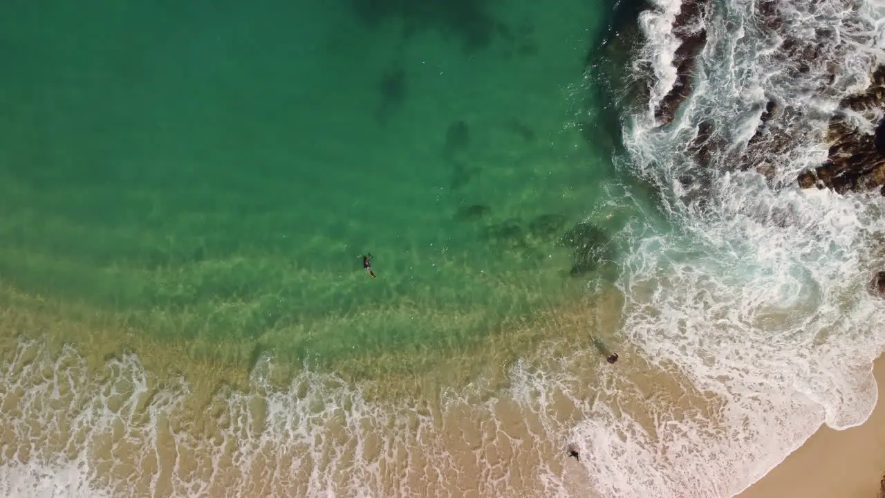 Snorkeling the turquoise blue waters of Cabo San Lucas Mexico