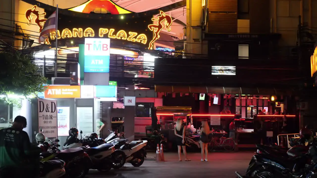 Nana Plaza wiht street walkers prostitution  soi 4 Bangkok