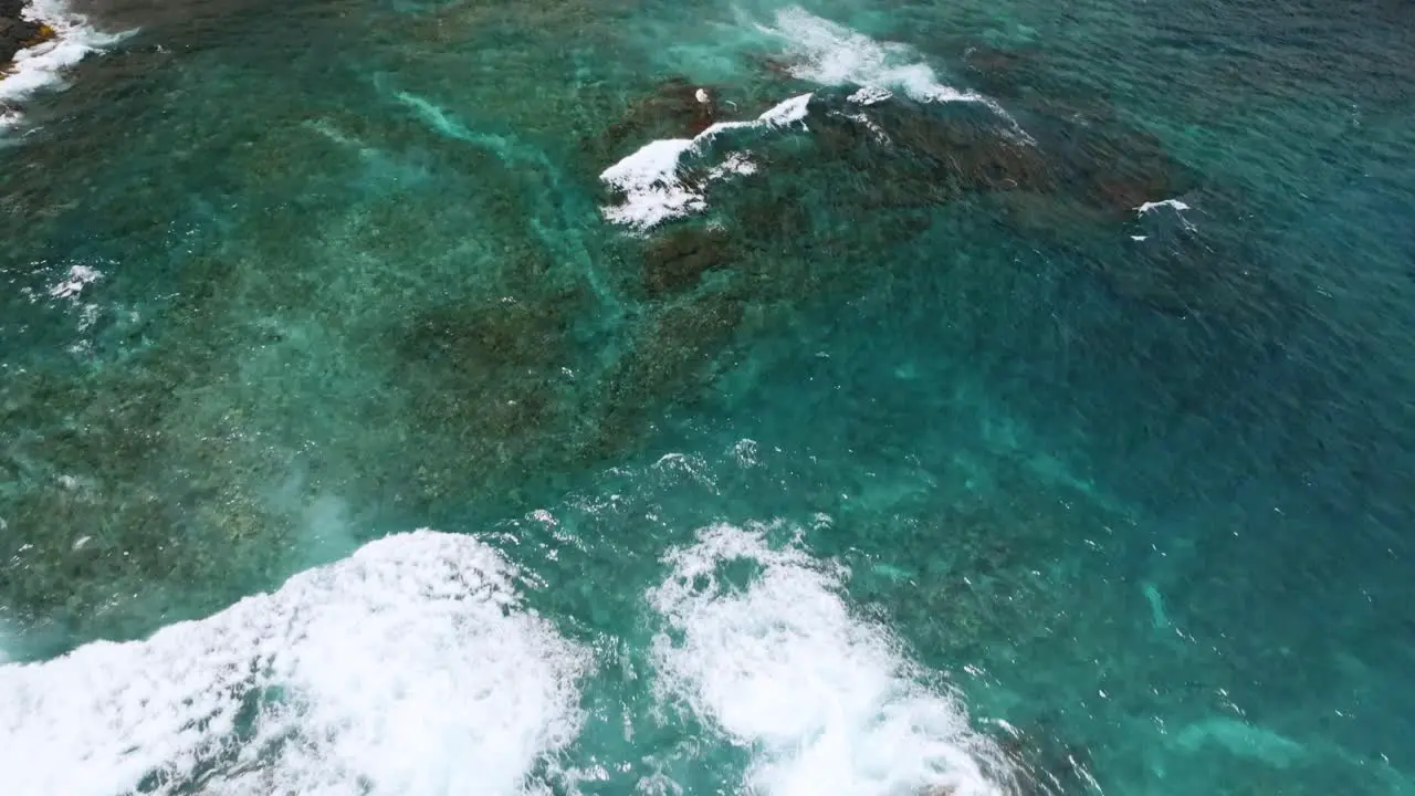 Waves And Pristine Ocean At Punaluʻu Black Sand Beach On The Big Island Of The U