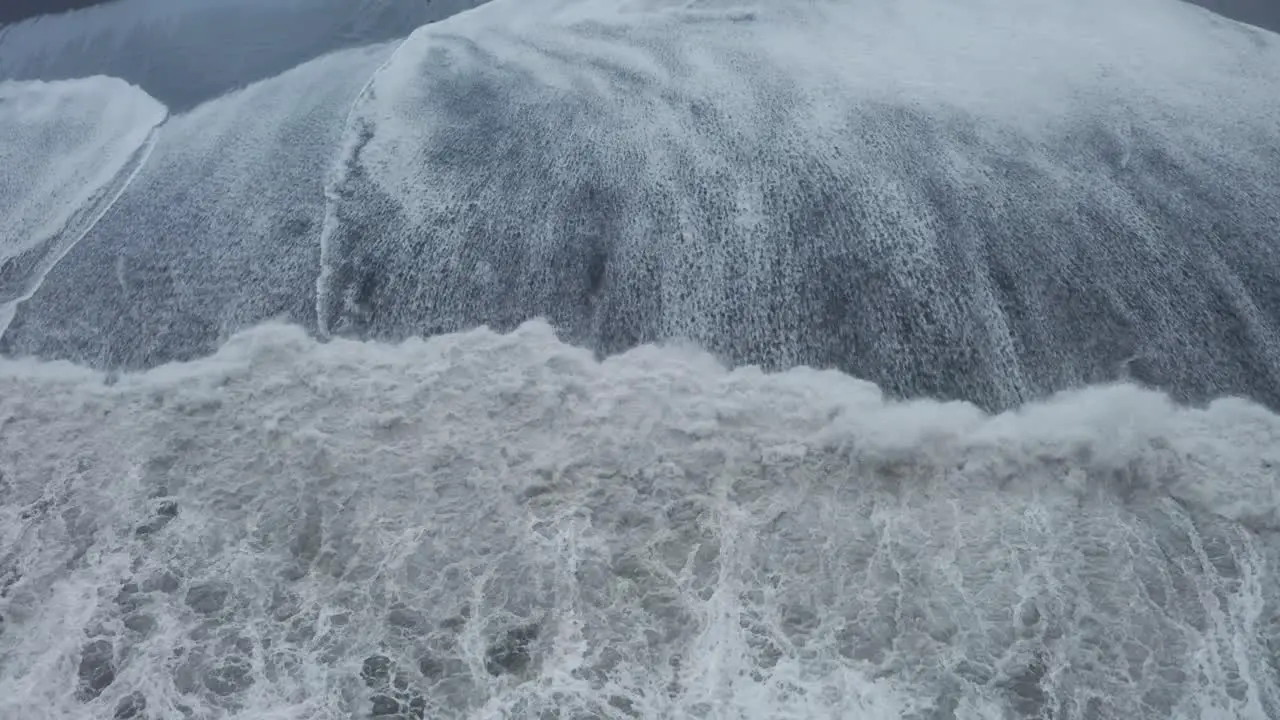 Drone shot for the coast in Iceland-14