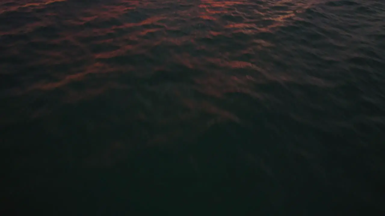 Flying Over The Sea At Sunset In North Shore Oahu Hawaii