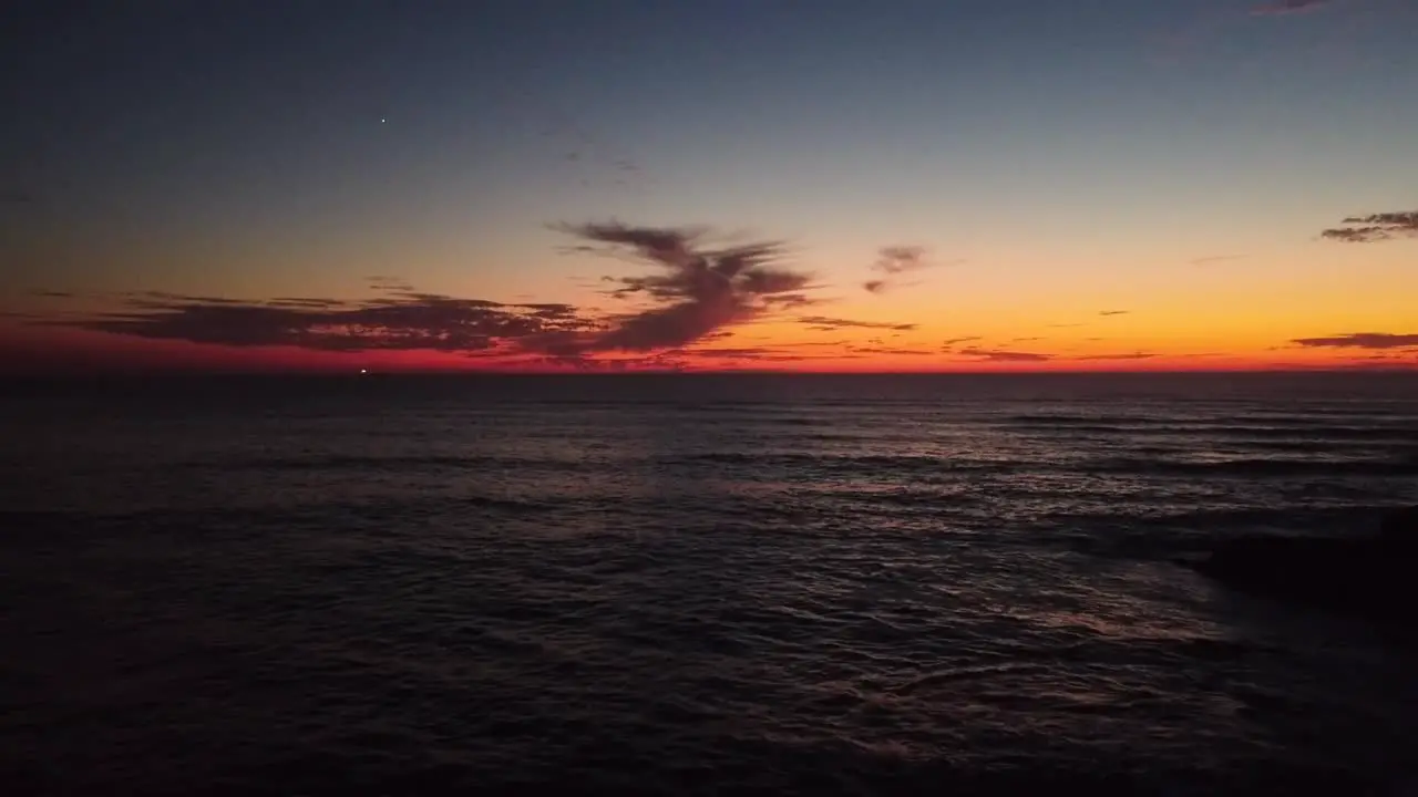 Sunset with Atlantic Ocean View in Portugal