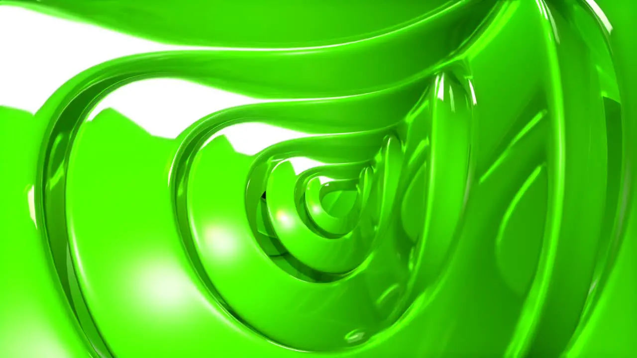 Abstract Green Motion Background 