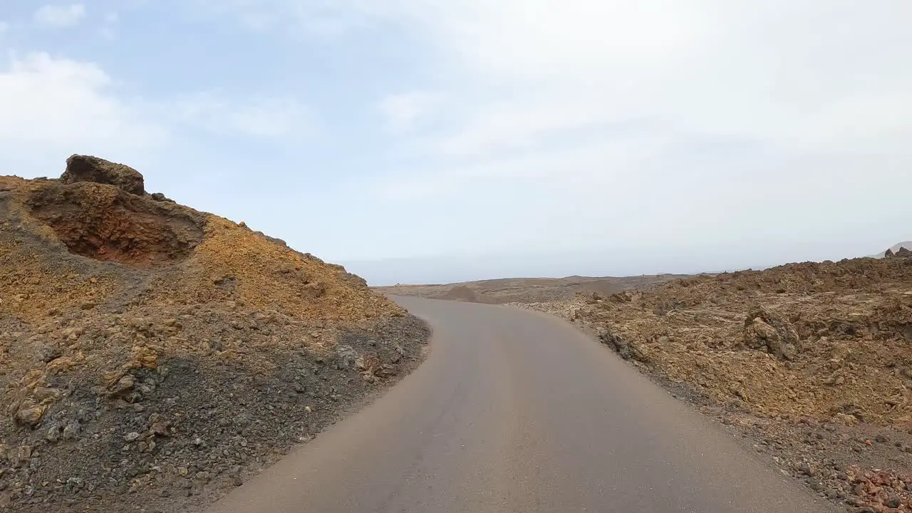 Timanfaya Volcano Natural Park in Lanzarote canarias islands