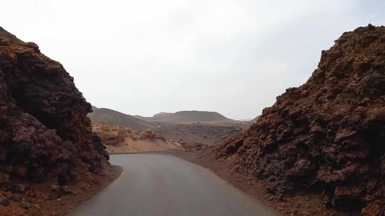 Timanfaya Volcano Natural Park in Lanzarote