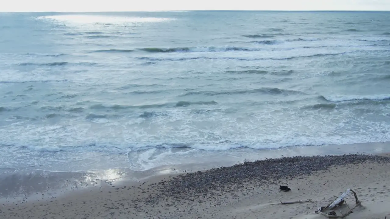 Beaches of the Baltic Sea at Sunset-1