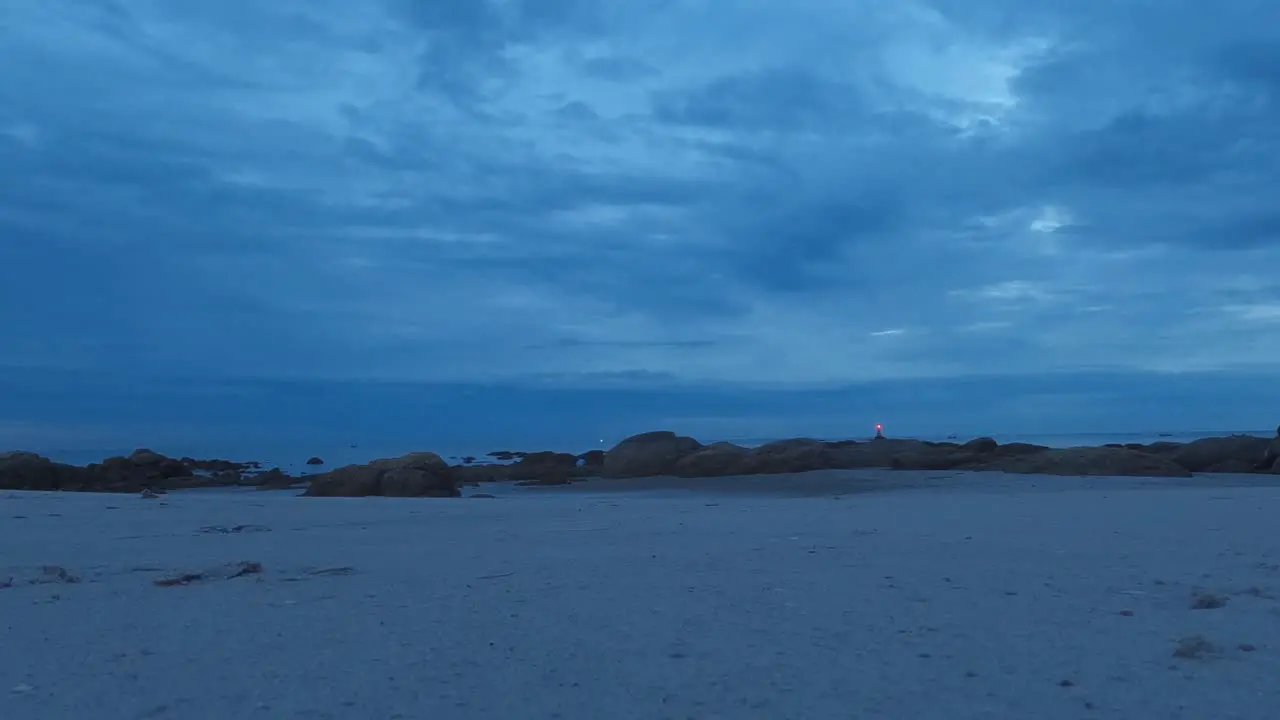 Hua Hin Beach Night View