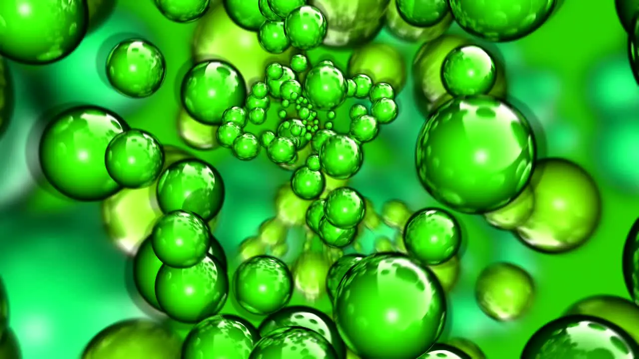 Spinning Green Balls HD OMG 1080p!