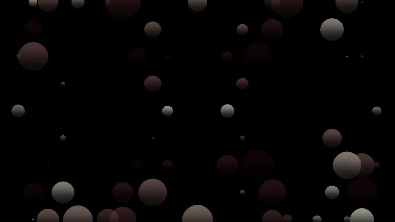 Space Balls Animated Background