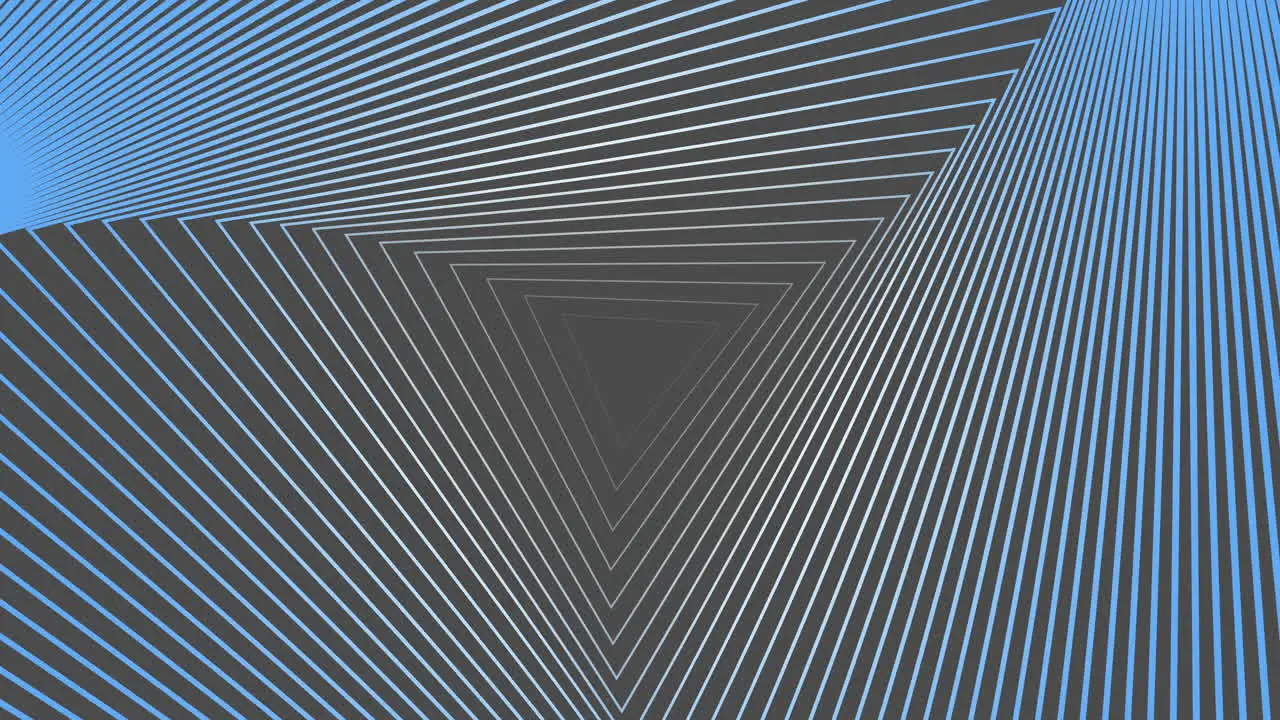 Animation abstract neon blue lines