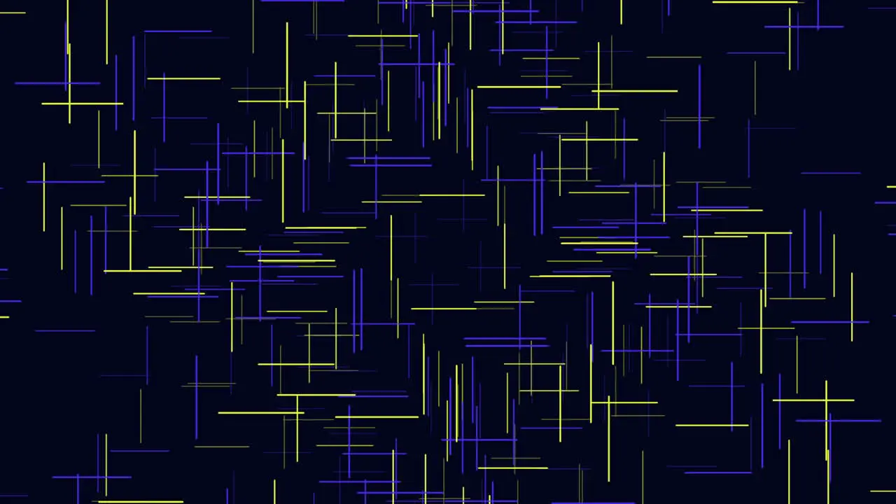 Motion green and blue lines pattern on dark space