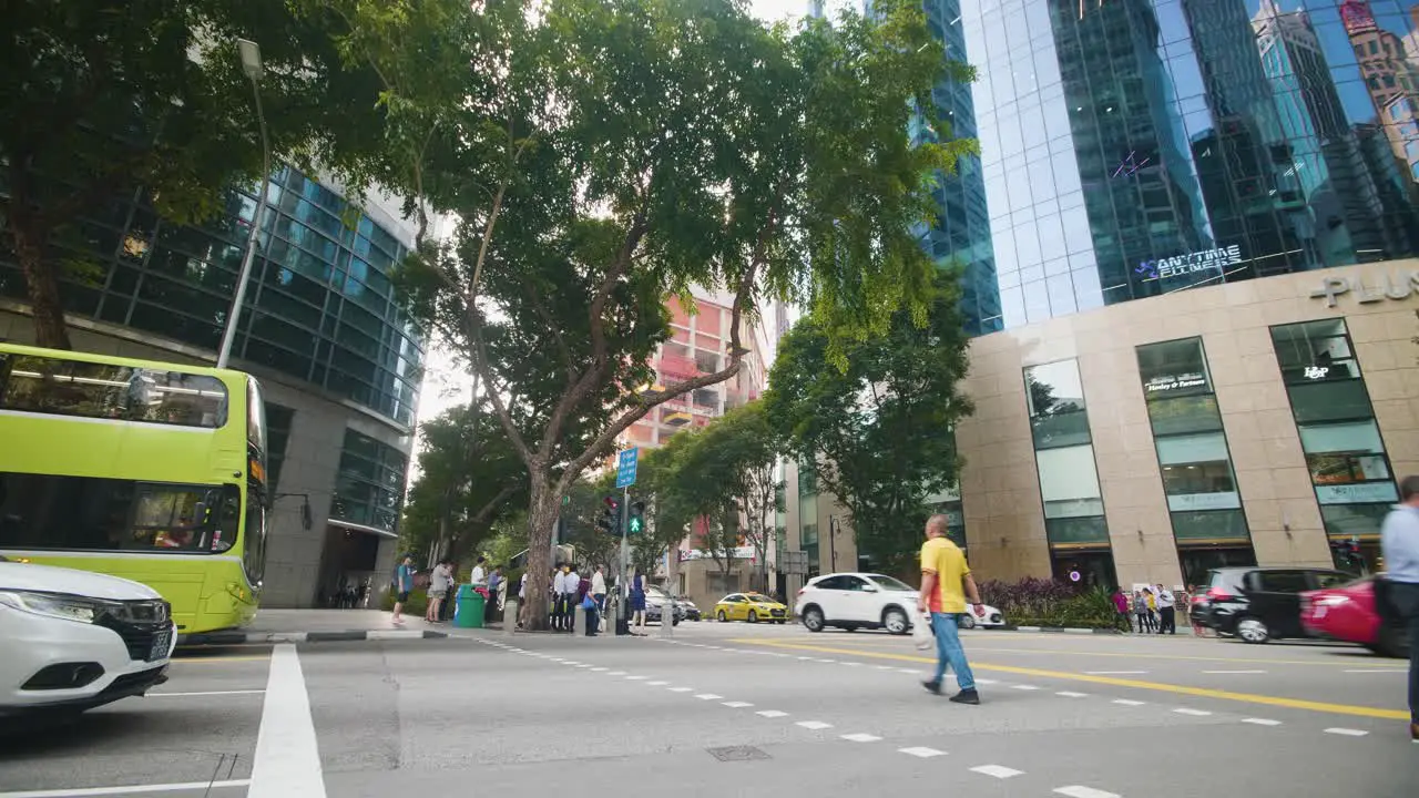 Financial District Traffic Singapore 01