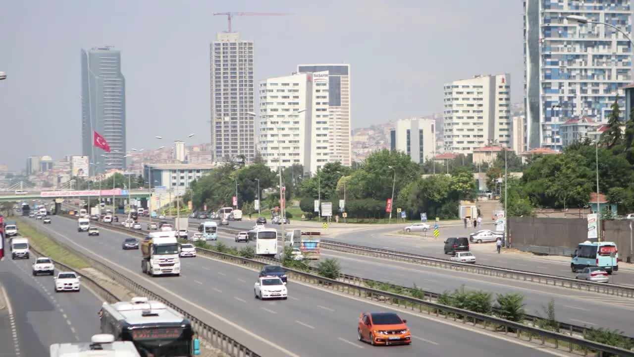 City Car Traffic Modern City