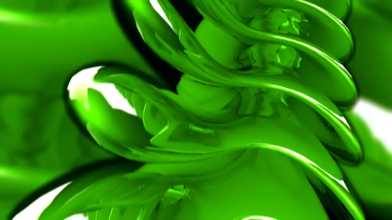 Skeletal Green HD Motion Background