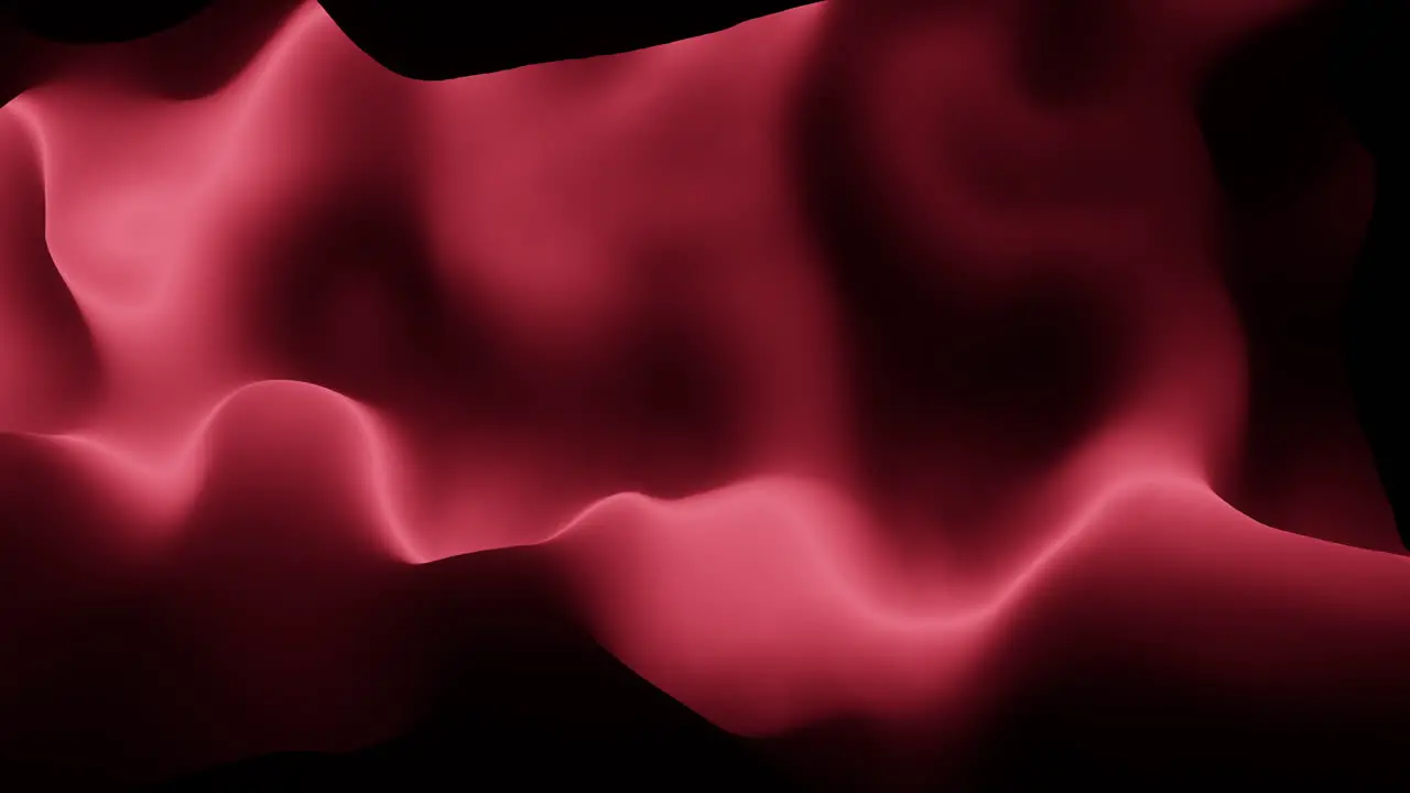 Energetic swirls red and black abstract design on a black background