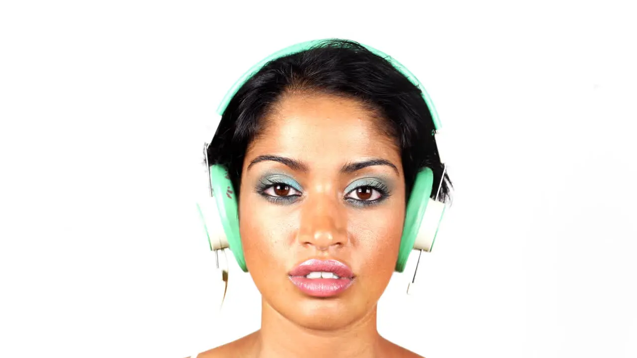 Woman in Headphones Mix 02