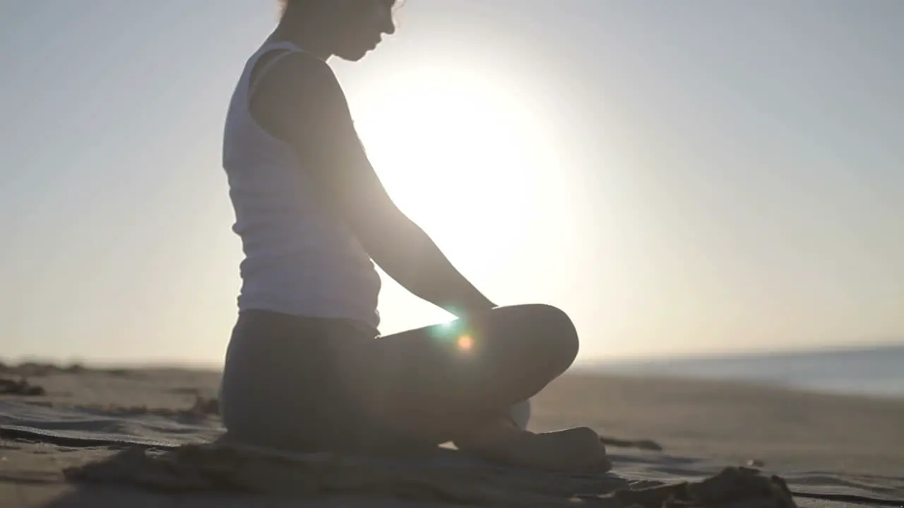 Young Woman Doing Yoga 42