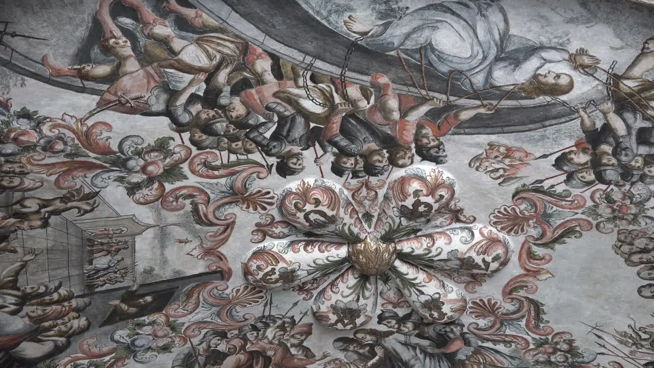 Mexico Atotonilco Church Ceiling Painting