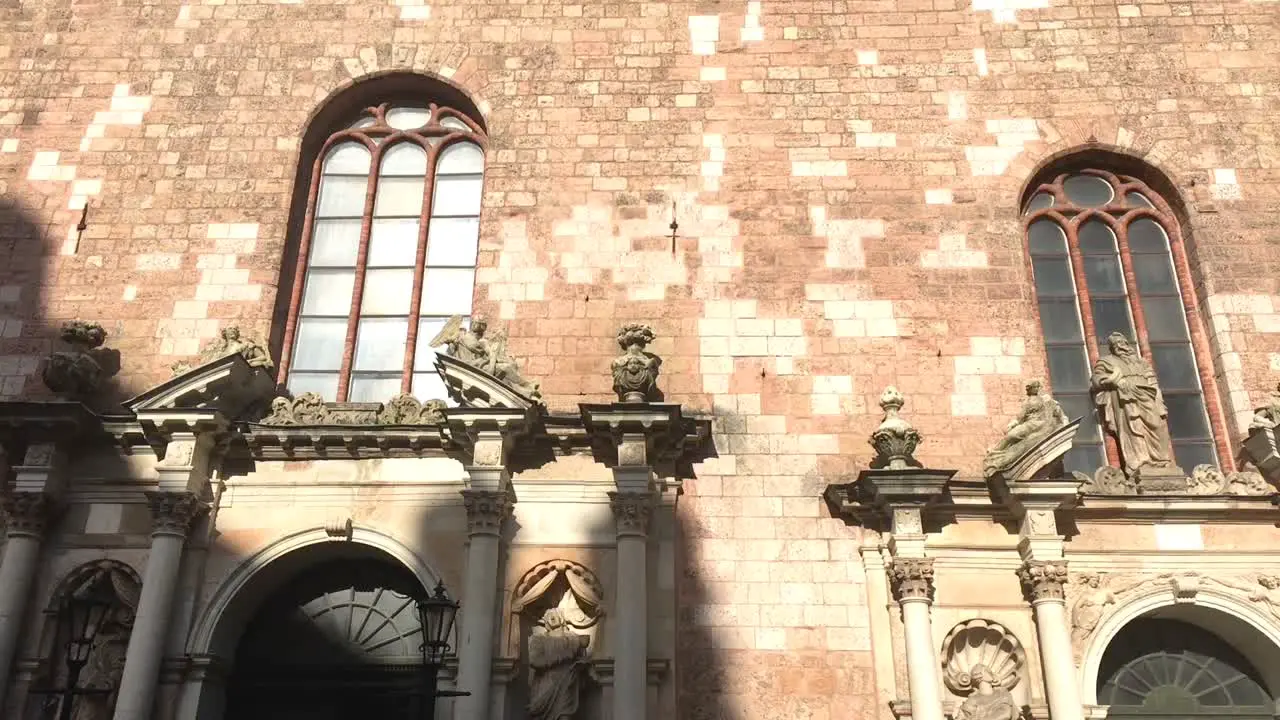 A shot of the Riga´s cathedral main facade