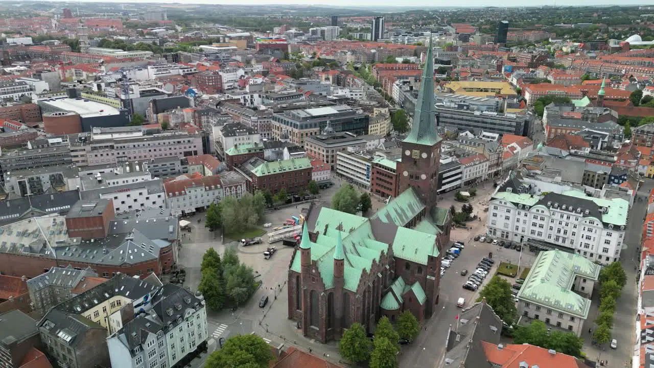 Aarhus Cathedral Domkirke Orbit Aarhus Denmark