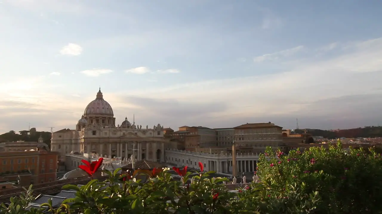 Sunset over the Vatican