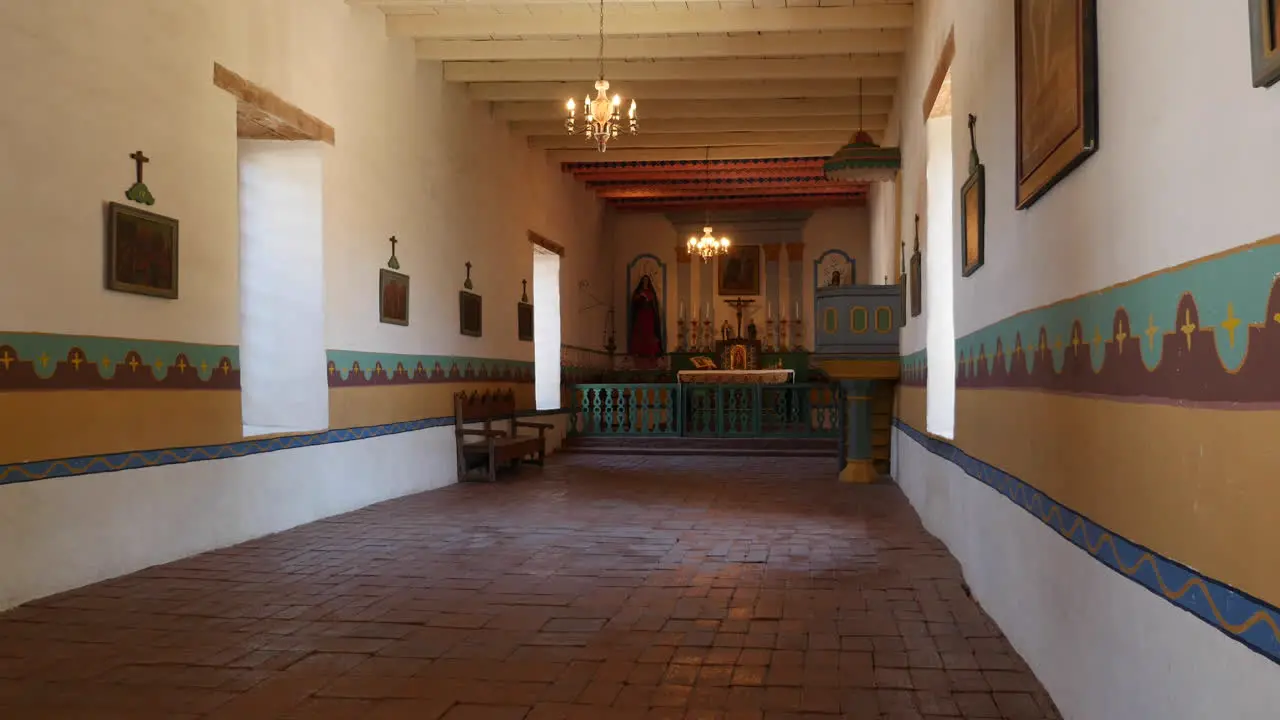 California Sonoma Mission Interior