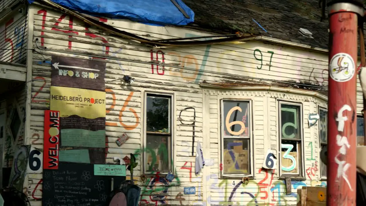 Numbers House The Heidelberg Project