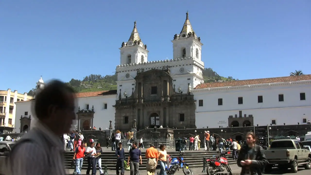 Ecuador Quito church