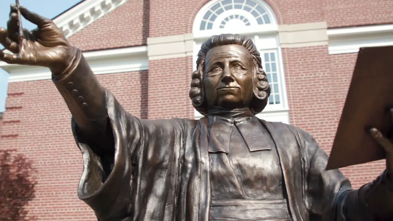 Charles Wesley Statue at Asbury Theological Seminary