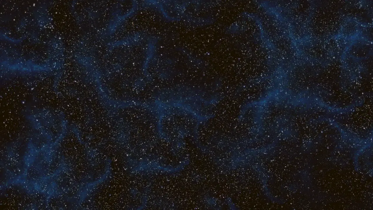 Starry black and blue nebula a cosmic spectacle