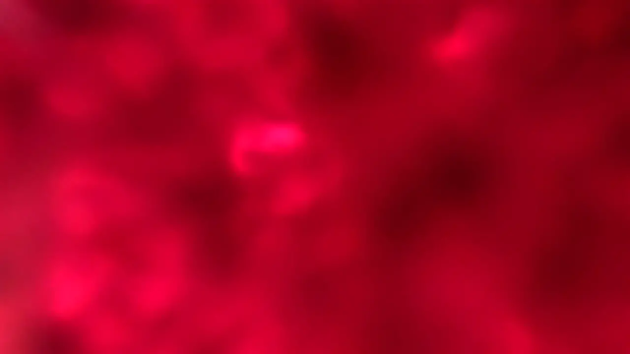 Red space debris floating in a red background -- bloodstream