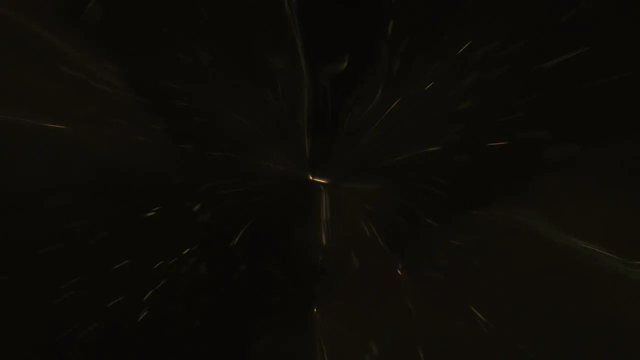 Time Travel In Hyperspace Burst Warp Animation