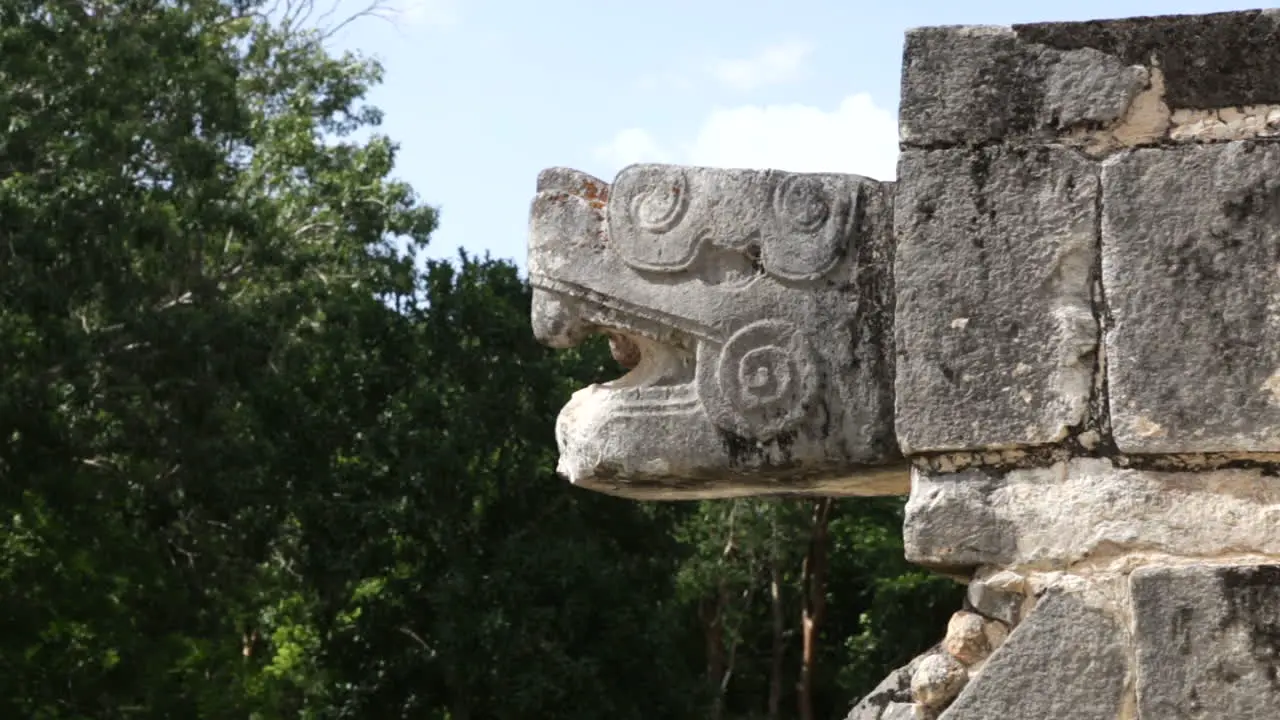 Chichen Itza Snake head