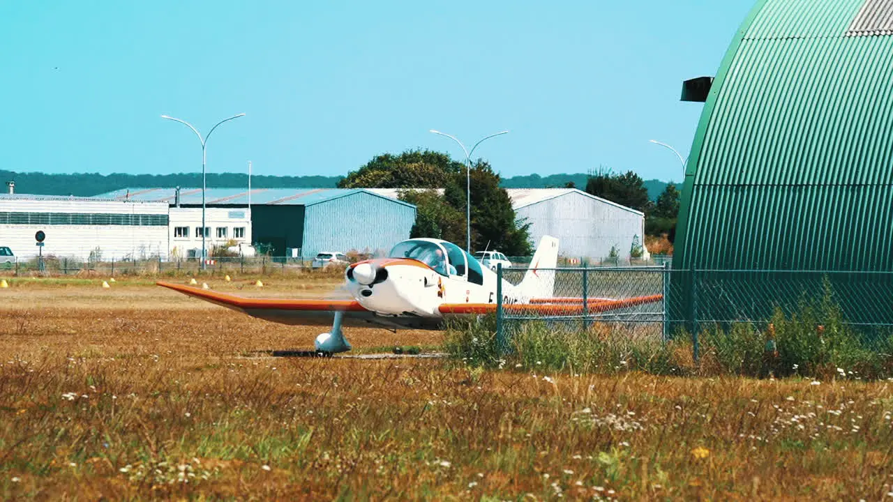 Helix airplane ready to fly