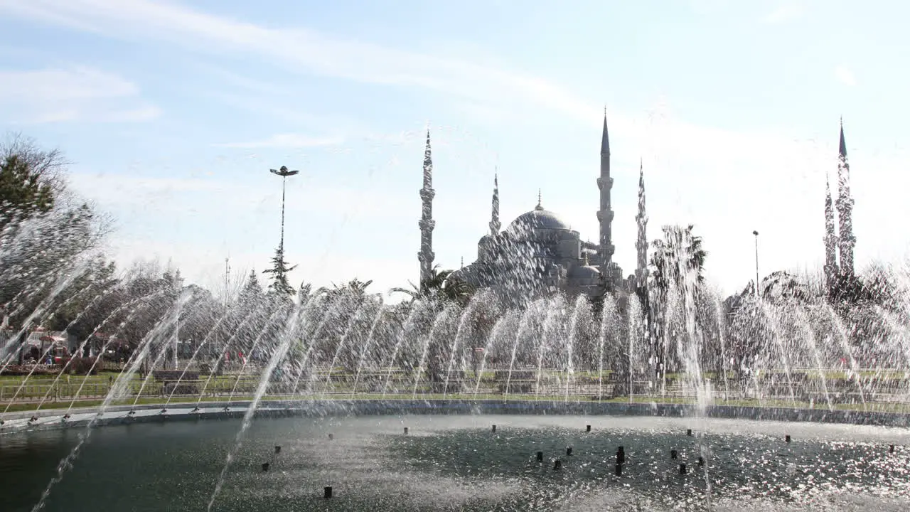 Blue Mosque Fountain